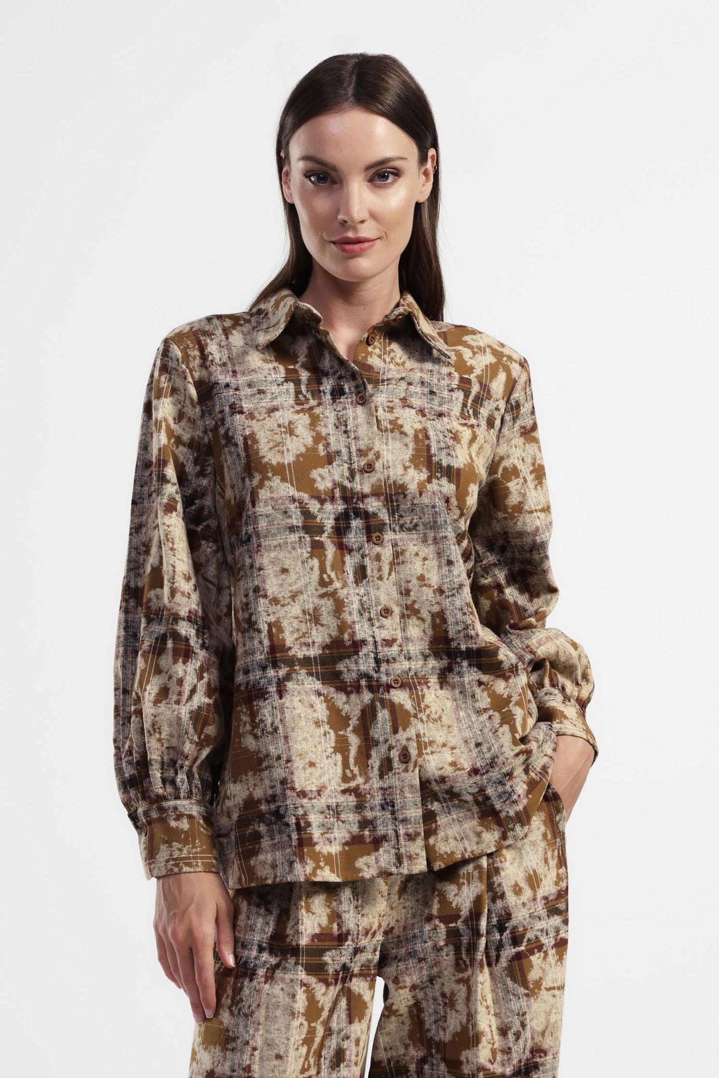 Printed longsleeve shirt