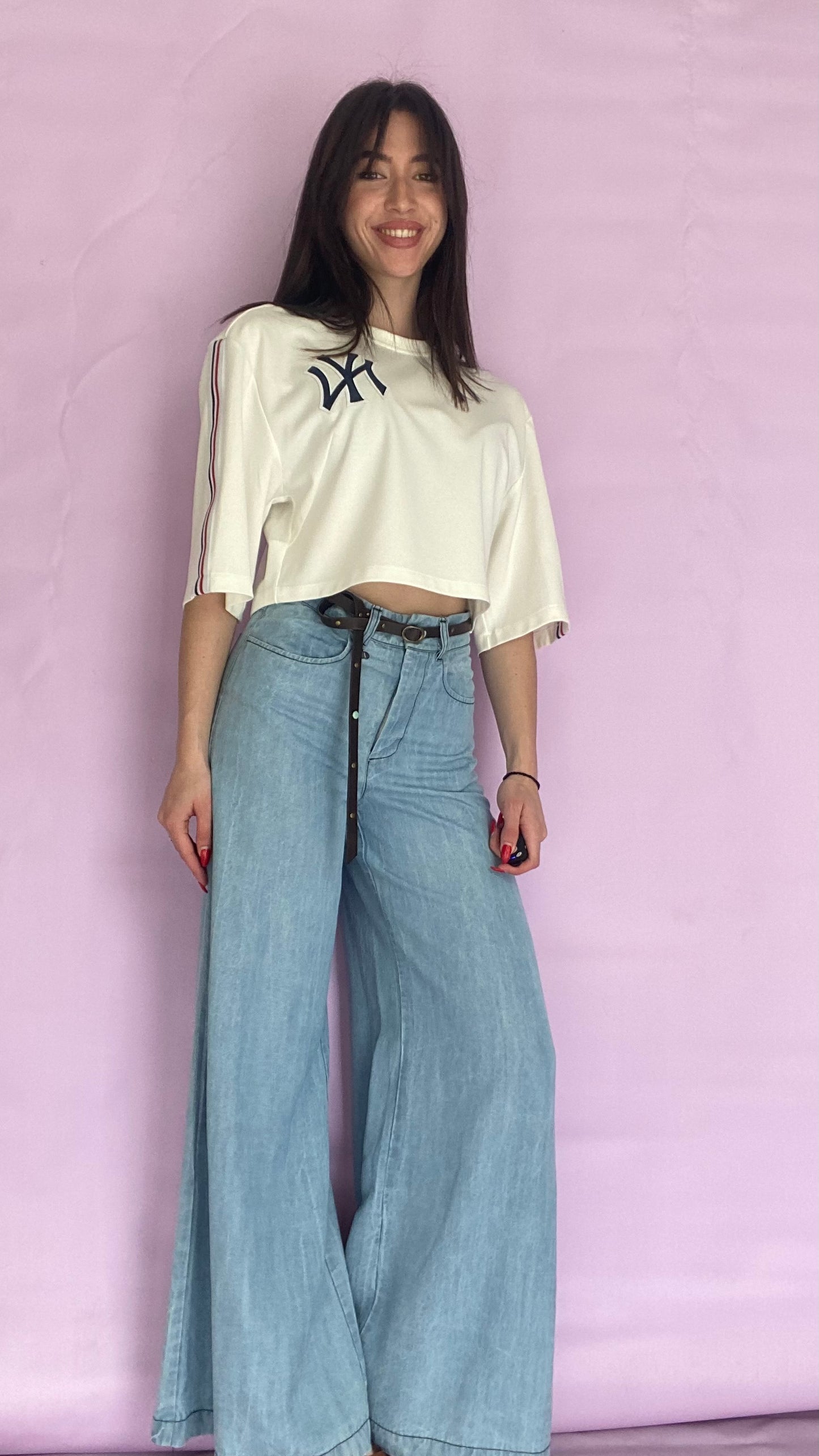 Offwhite crop top