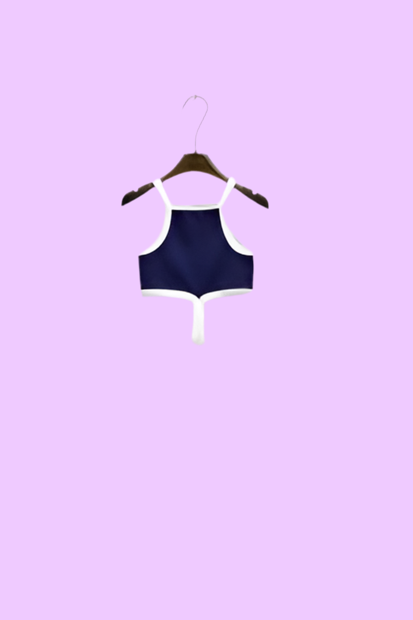 Ripped crop top