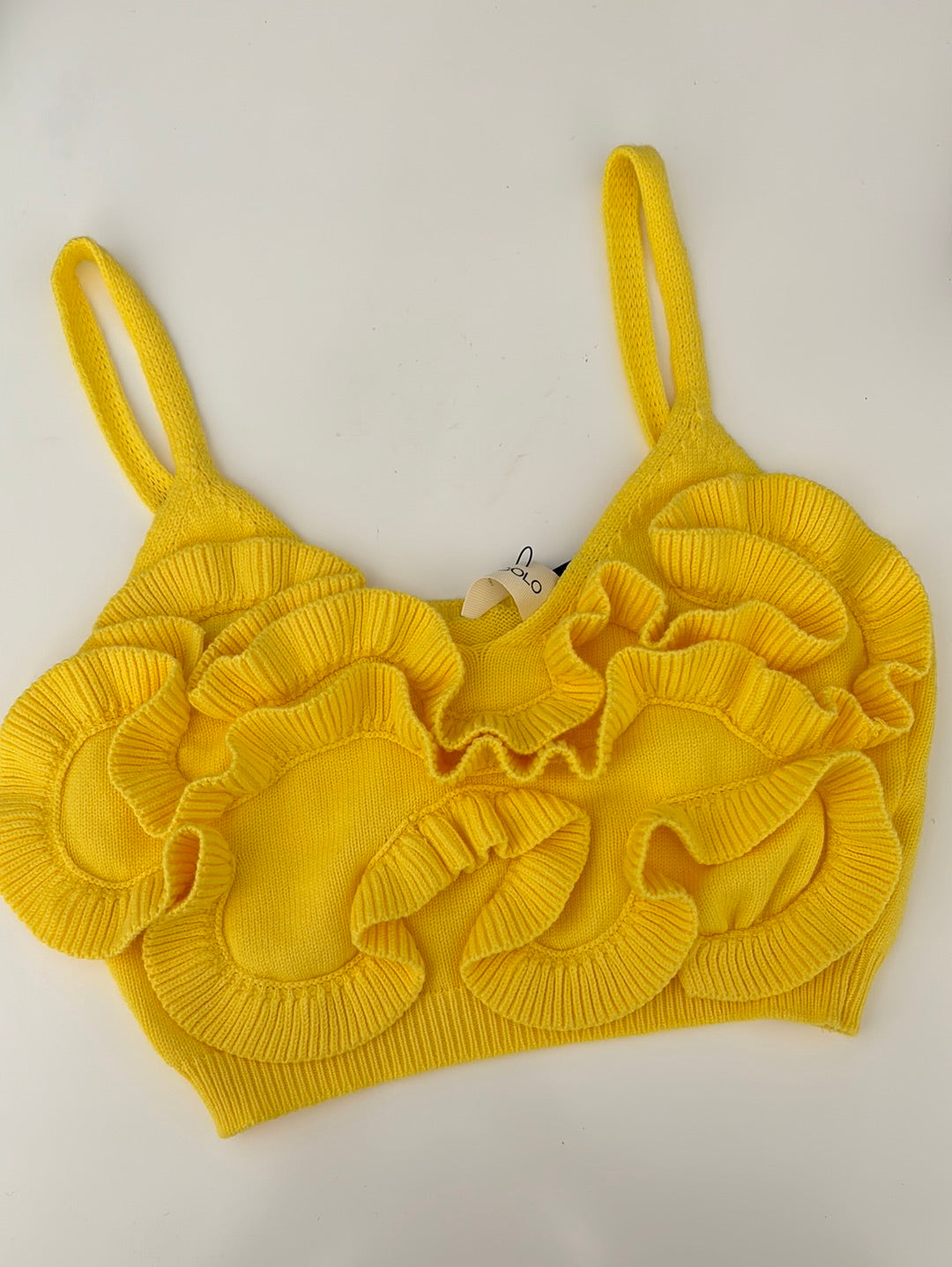 Knit crop top