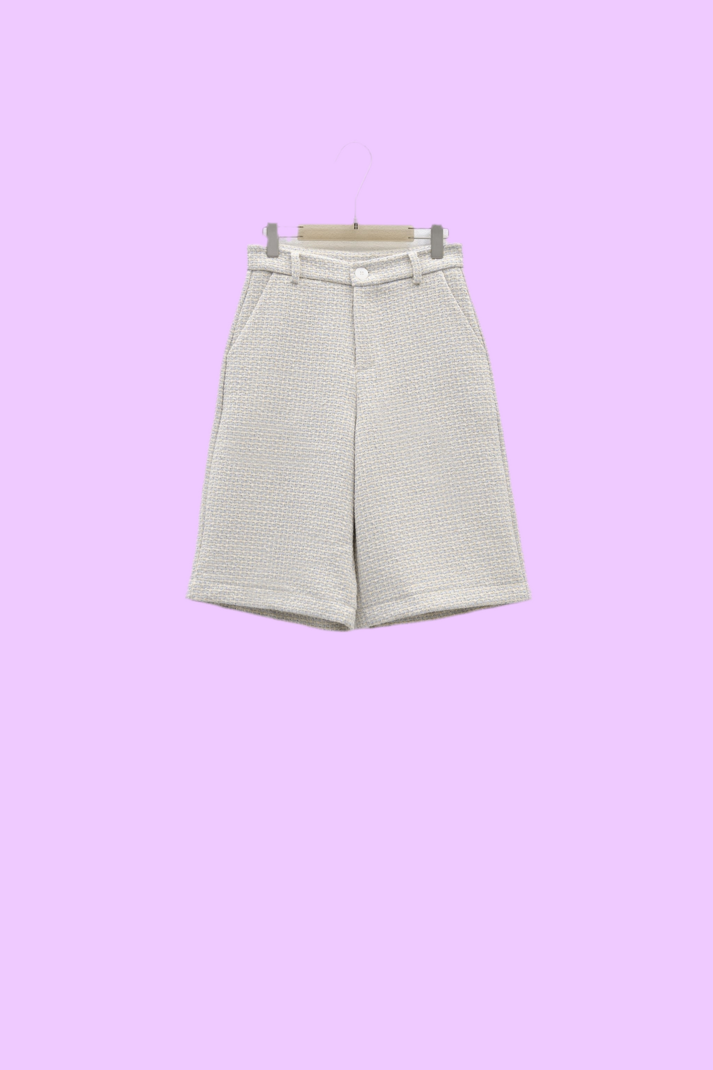 Tweed bermuda shorts