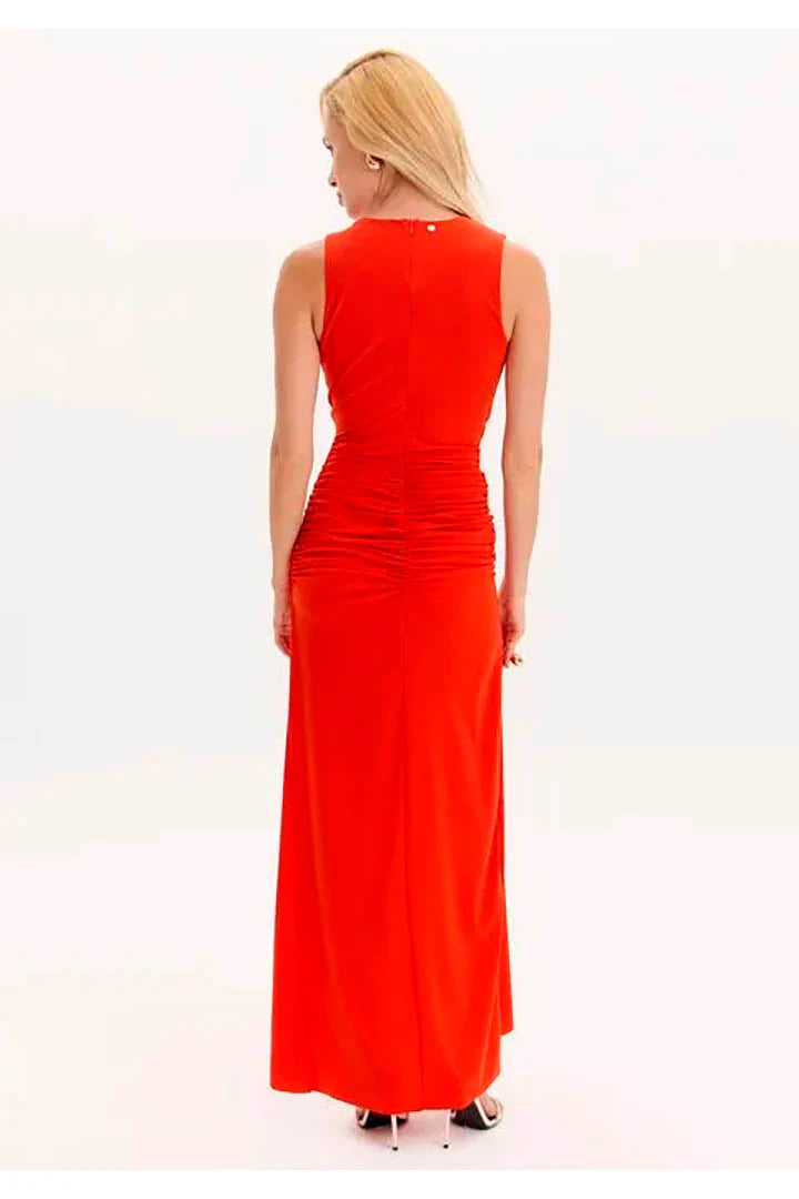 Divine V-neck long dress