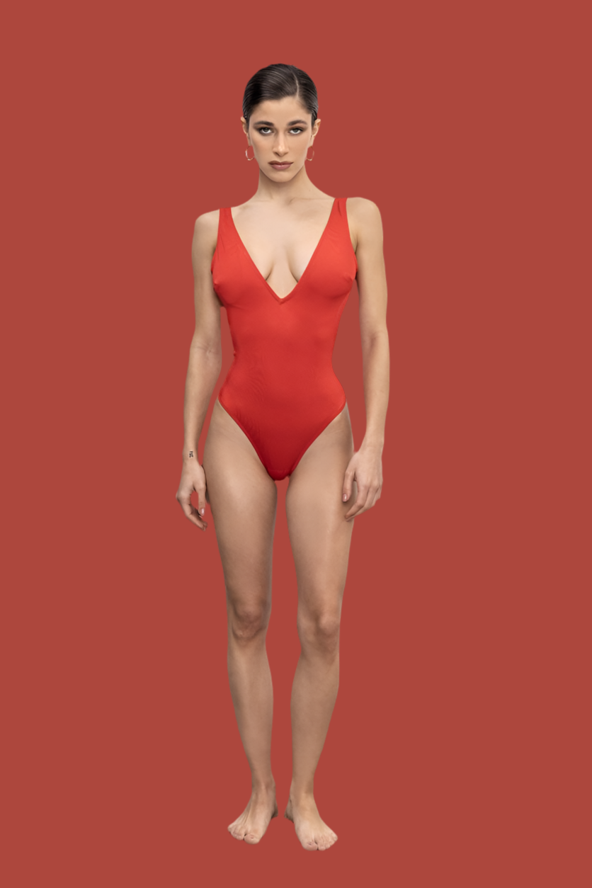 Coralline monokini
