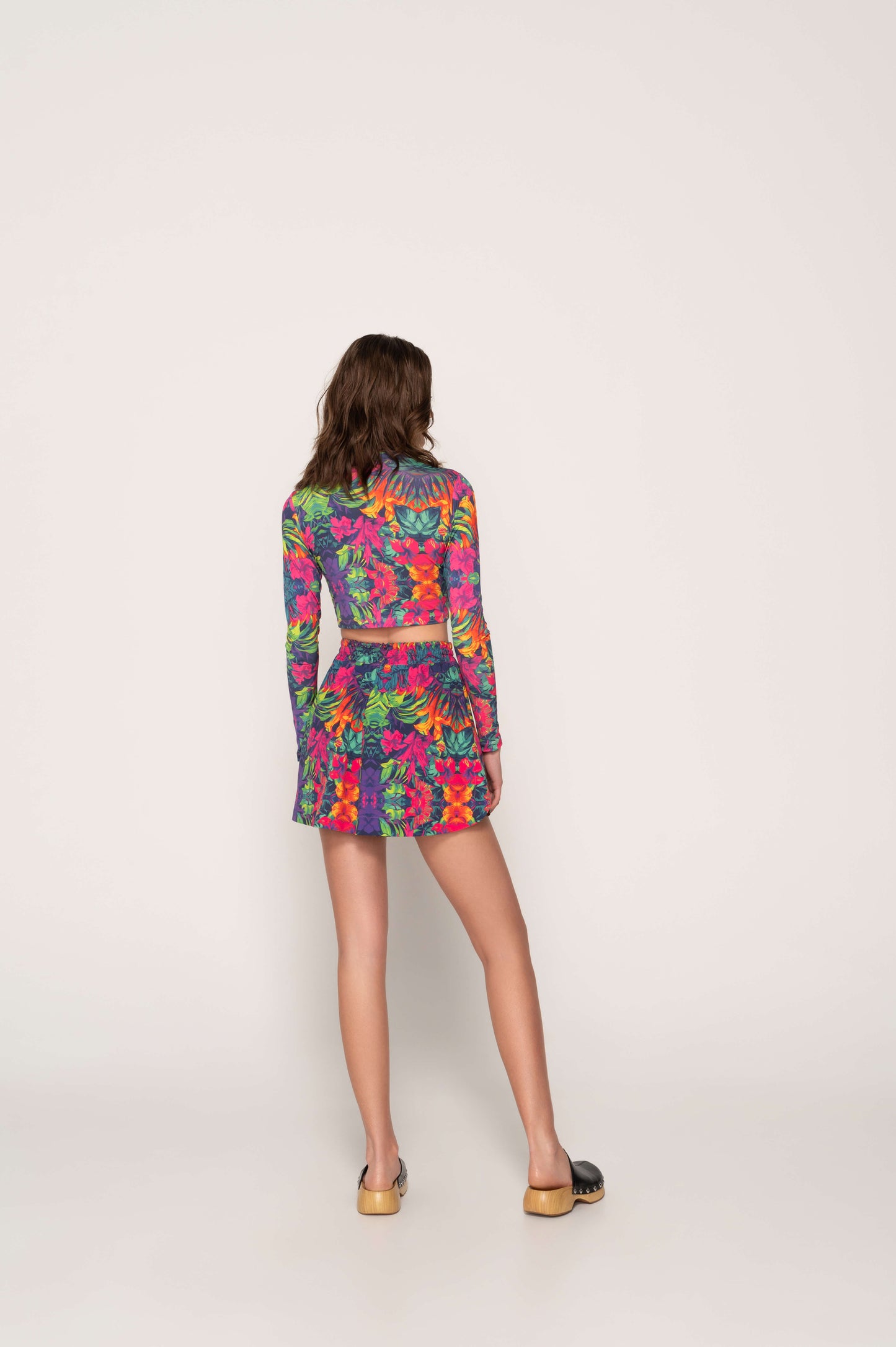 Zinnia wrap top