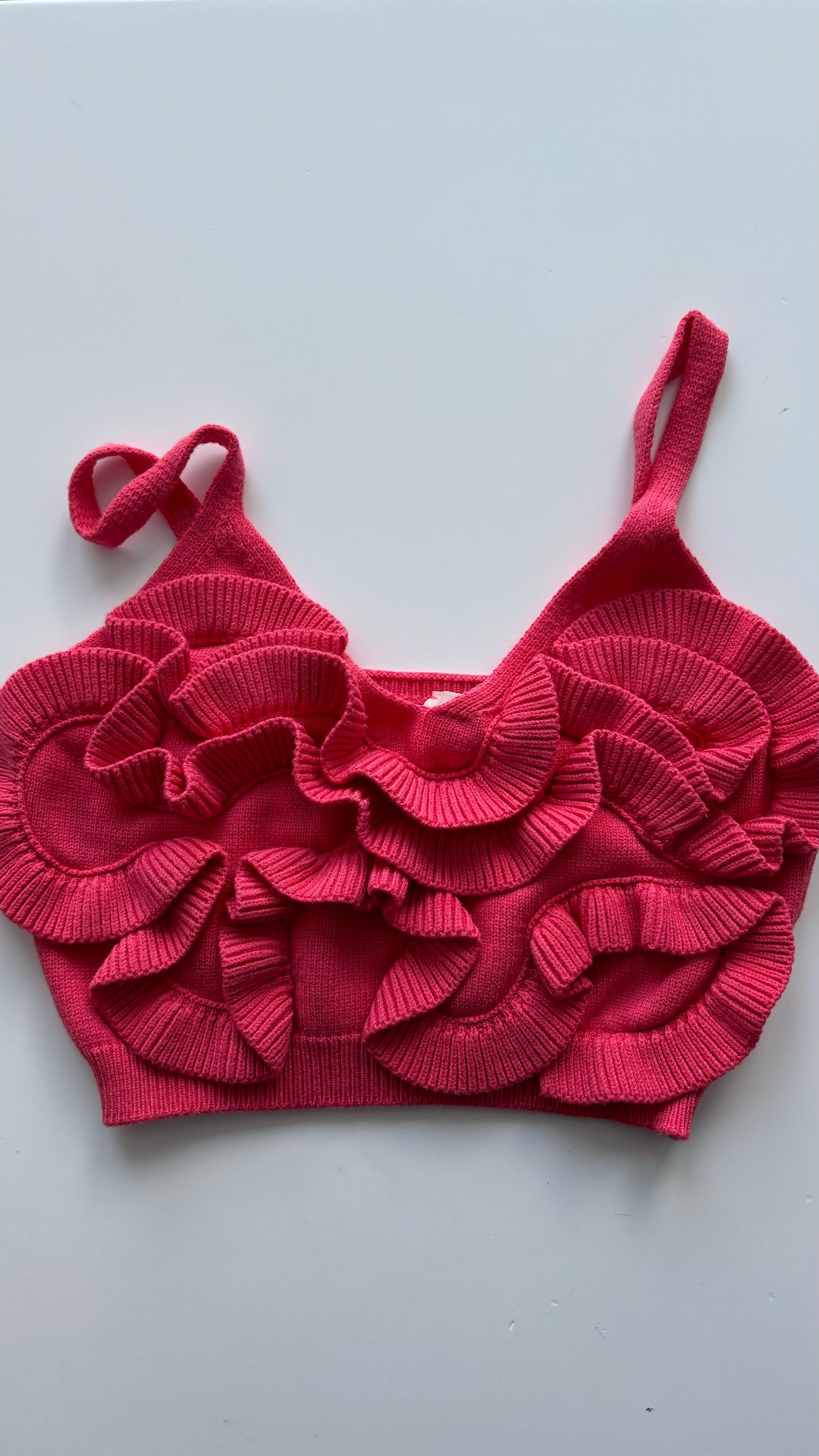 Knit crop top