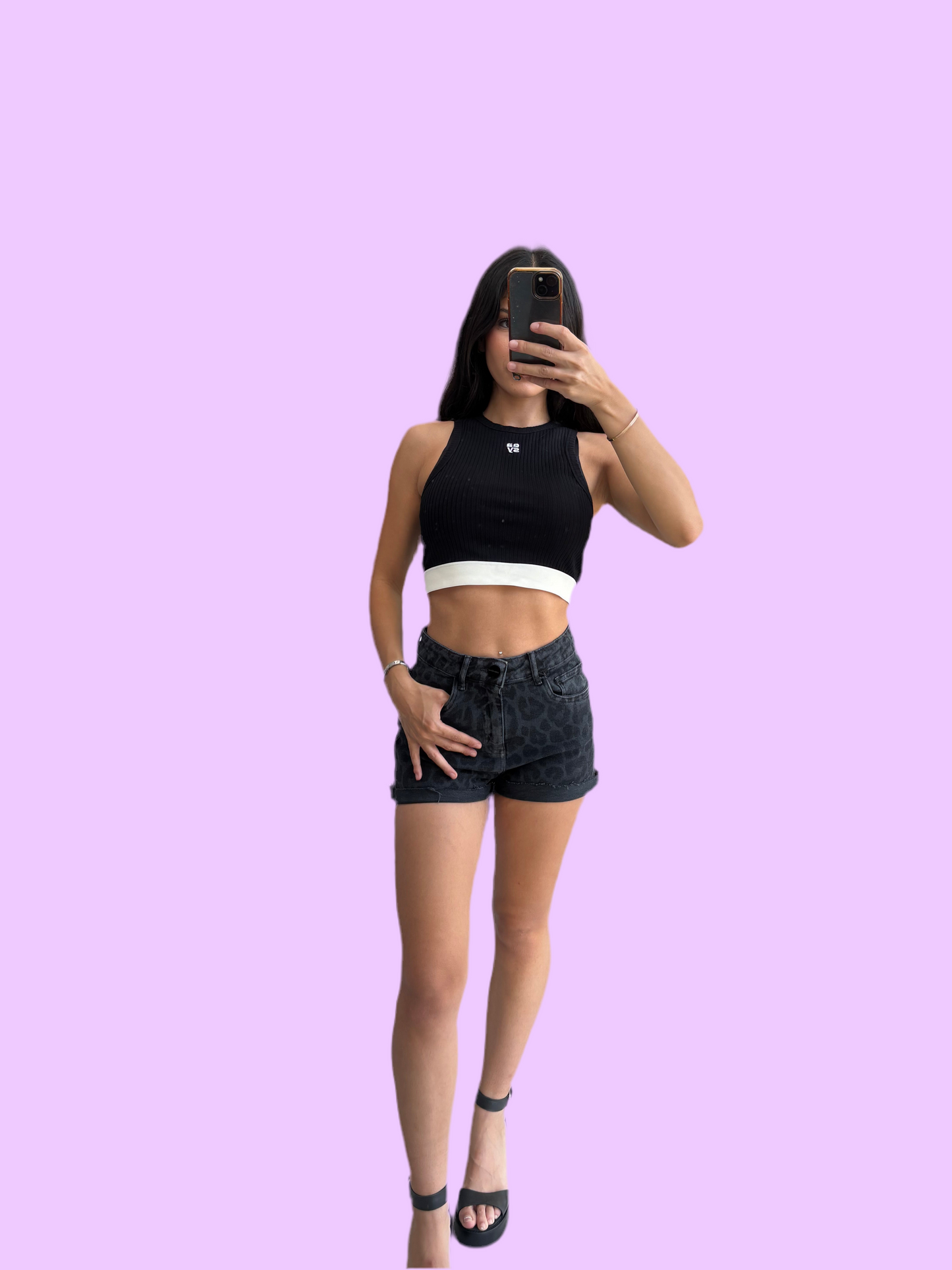 Black sports top