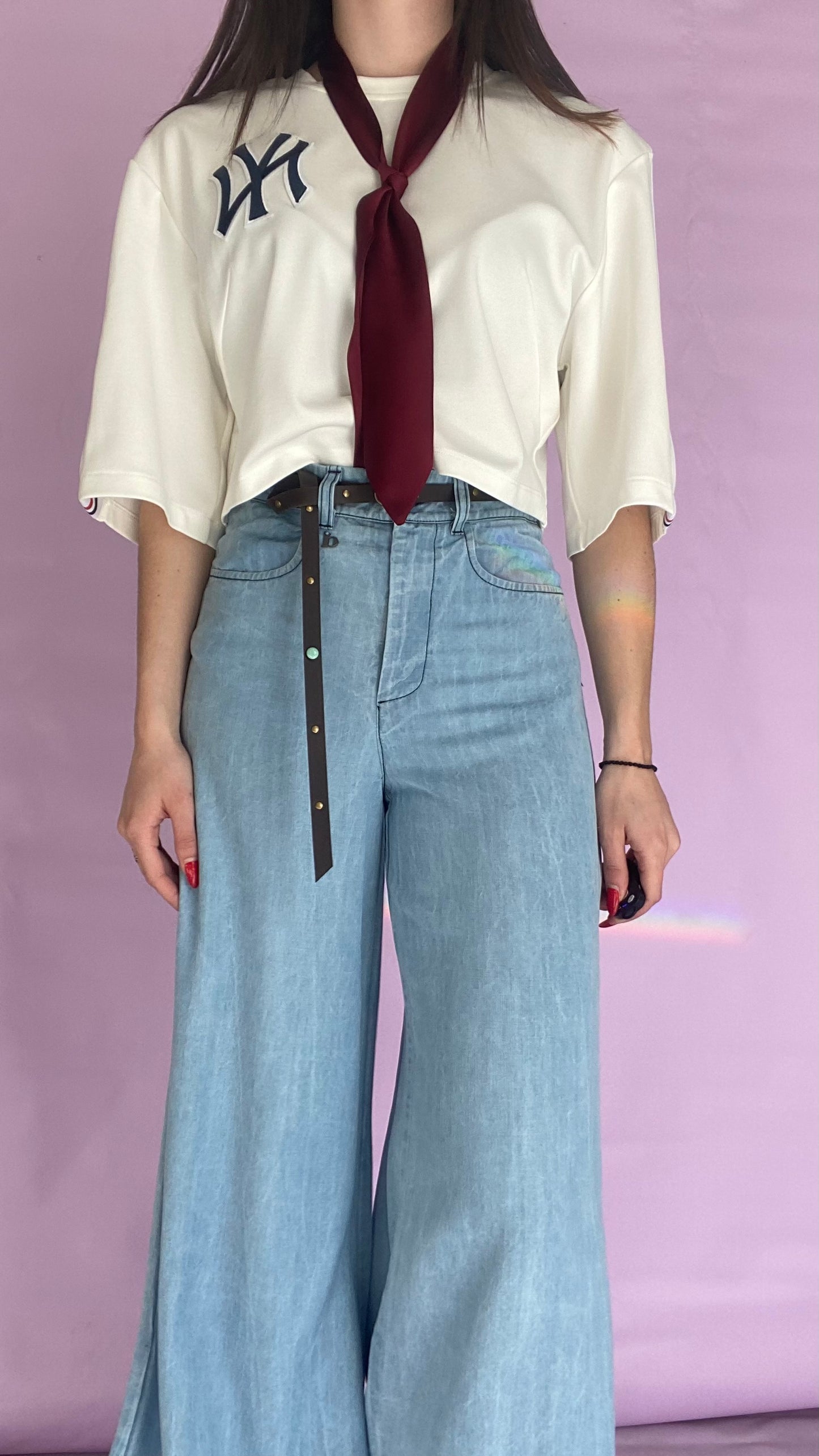 Thin silk ties