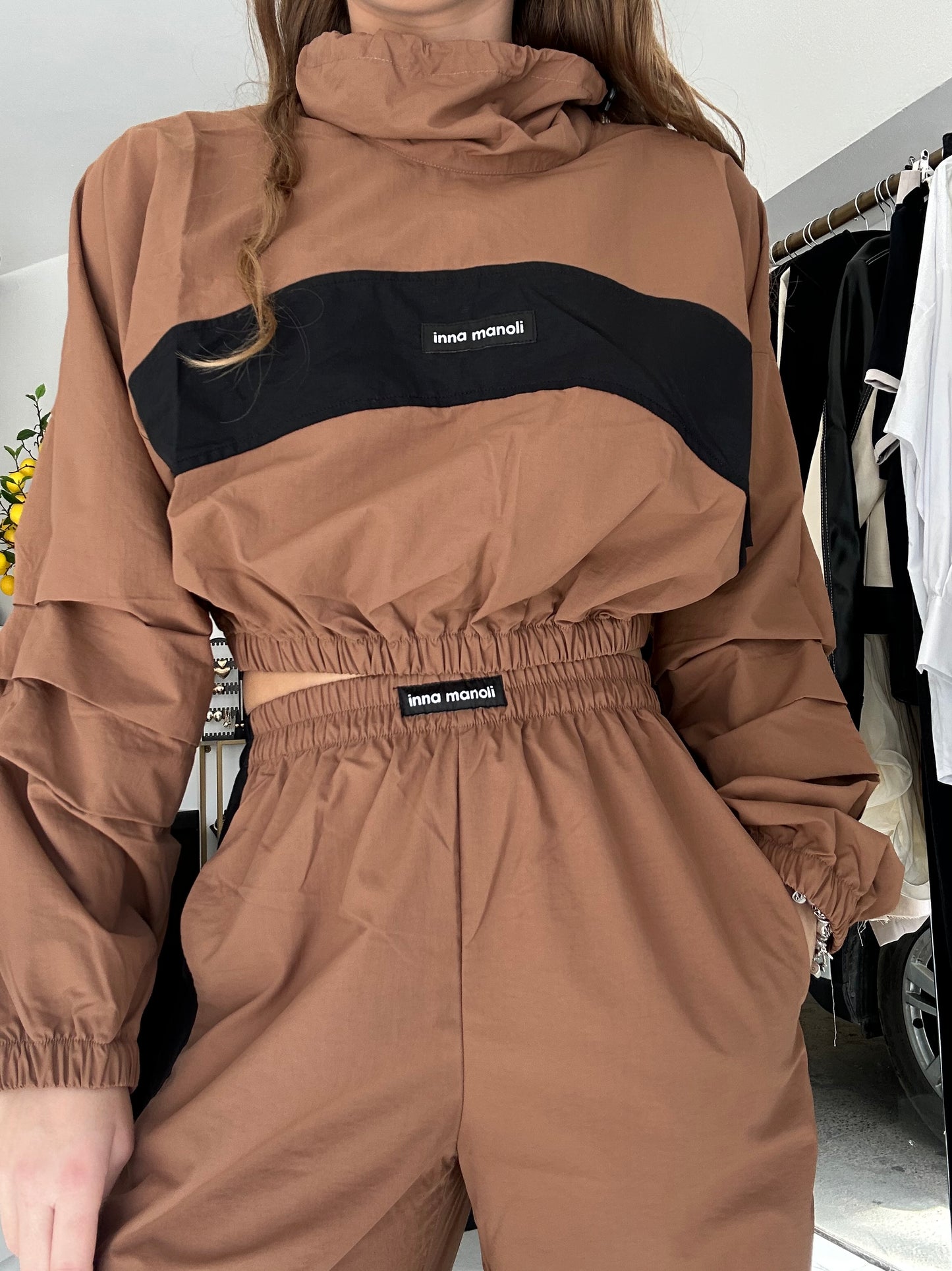 Taffeta Inna Manoli set