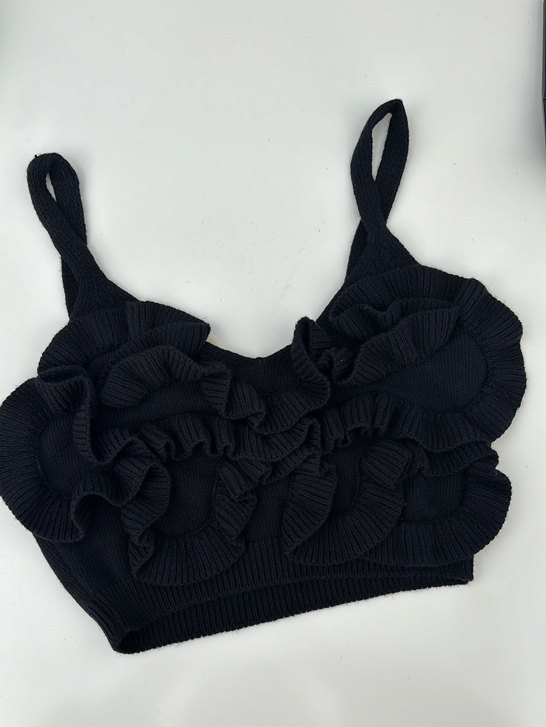 Knit crop top