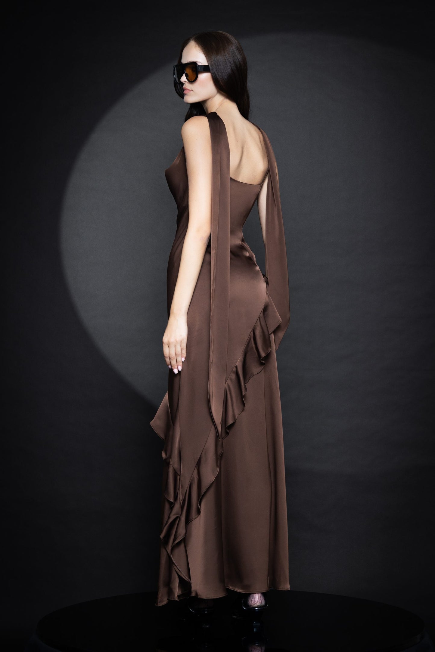 Adaline Satin Dress