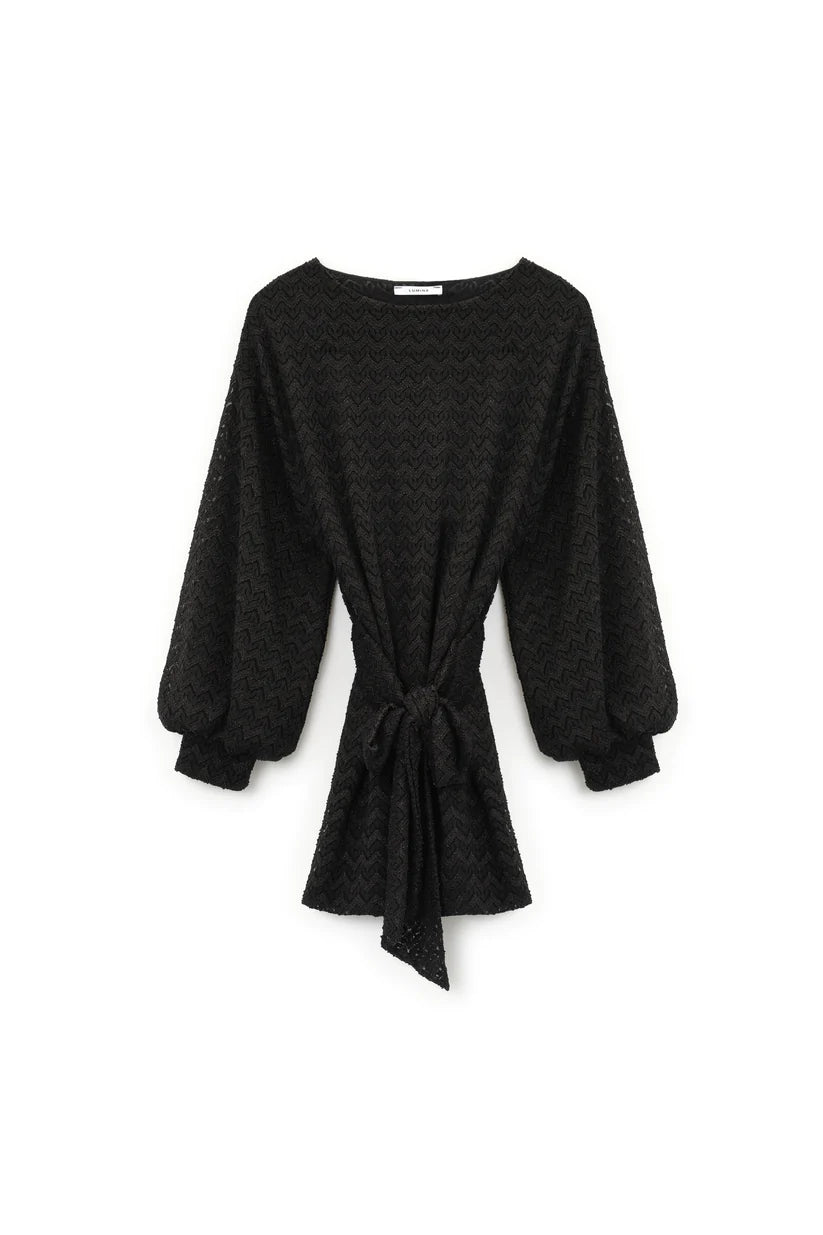 Black longsleeve dress