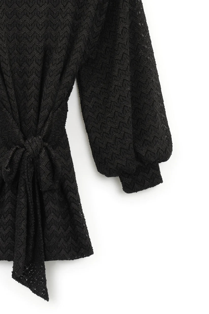 Black longsleeve dress