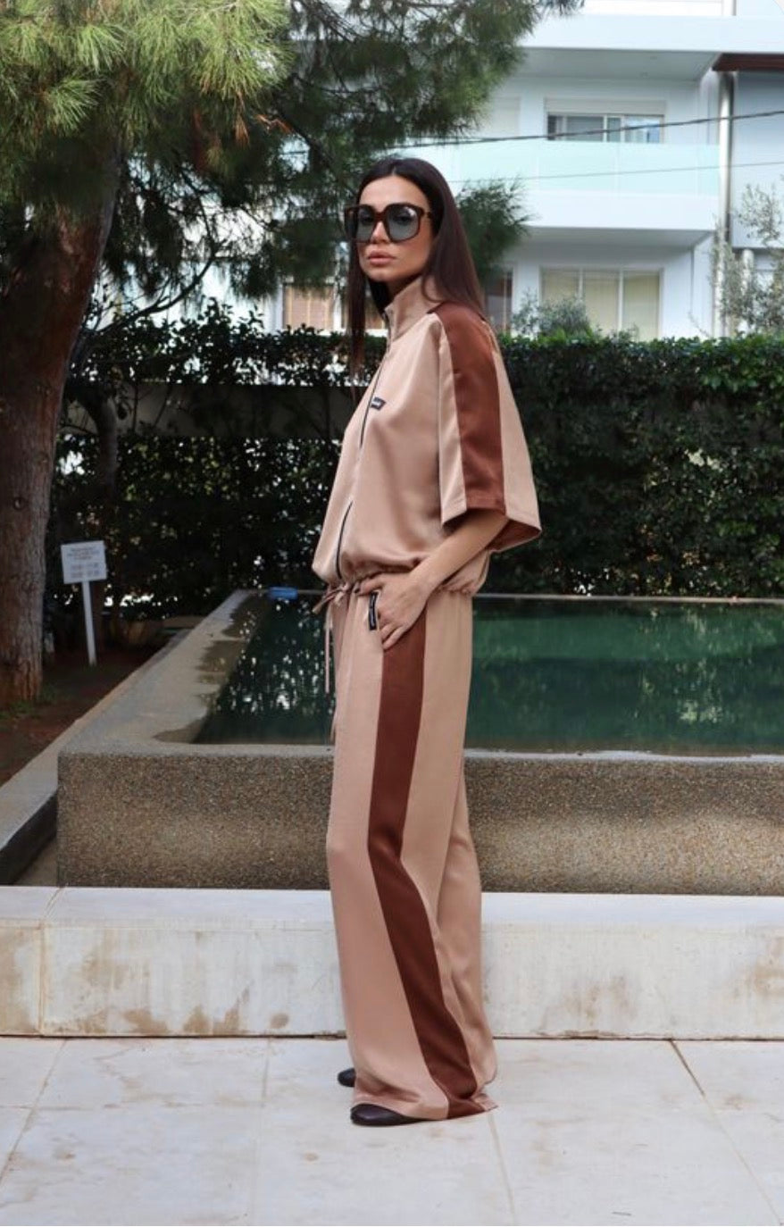 Bicolor Wide leg pants Baroc Boutique