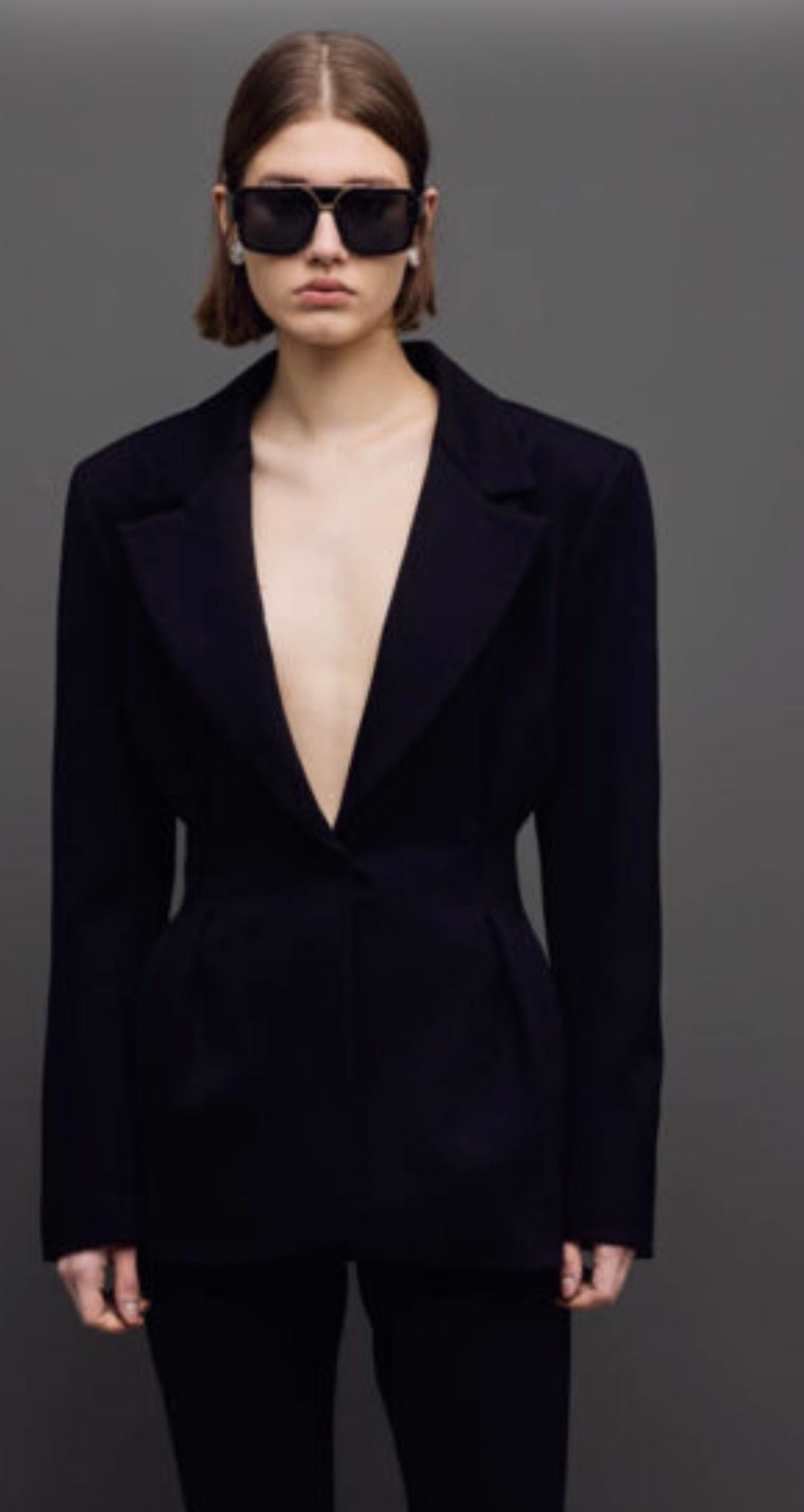 Blazer with pleats Baroc Boutique