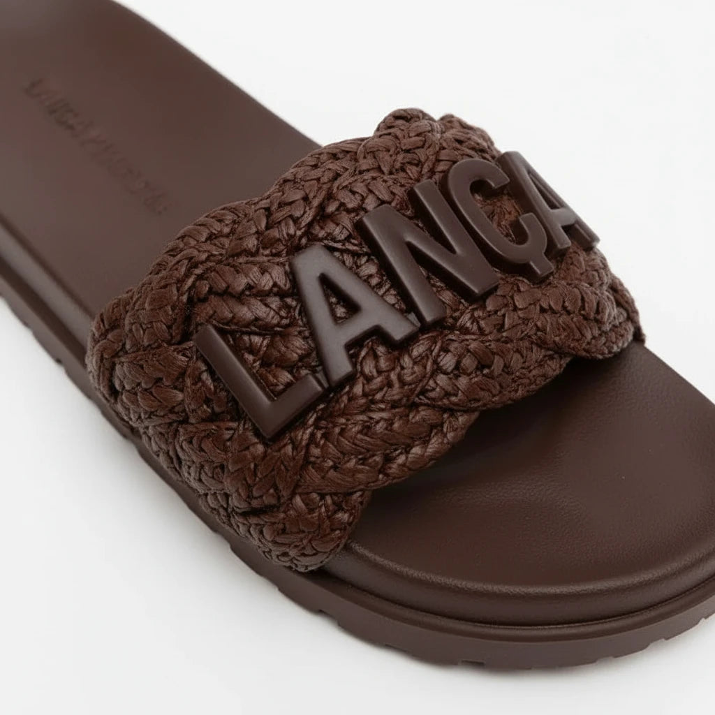 Braided strap slide Baroc Boutique