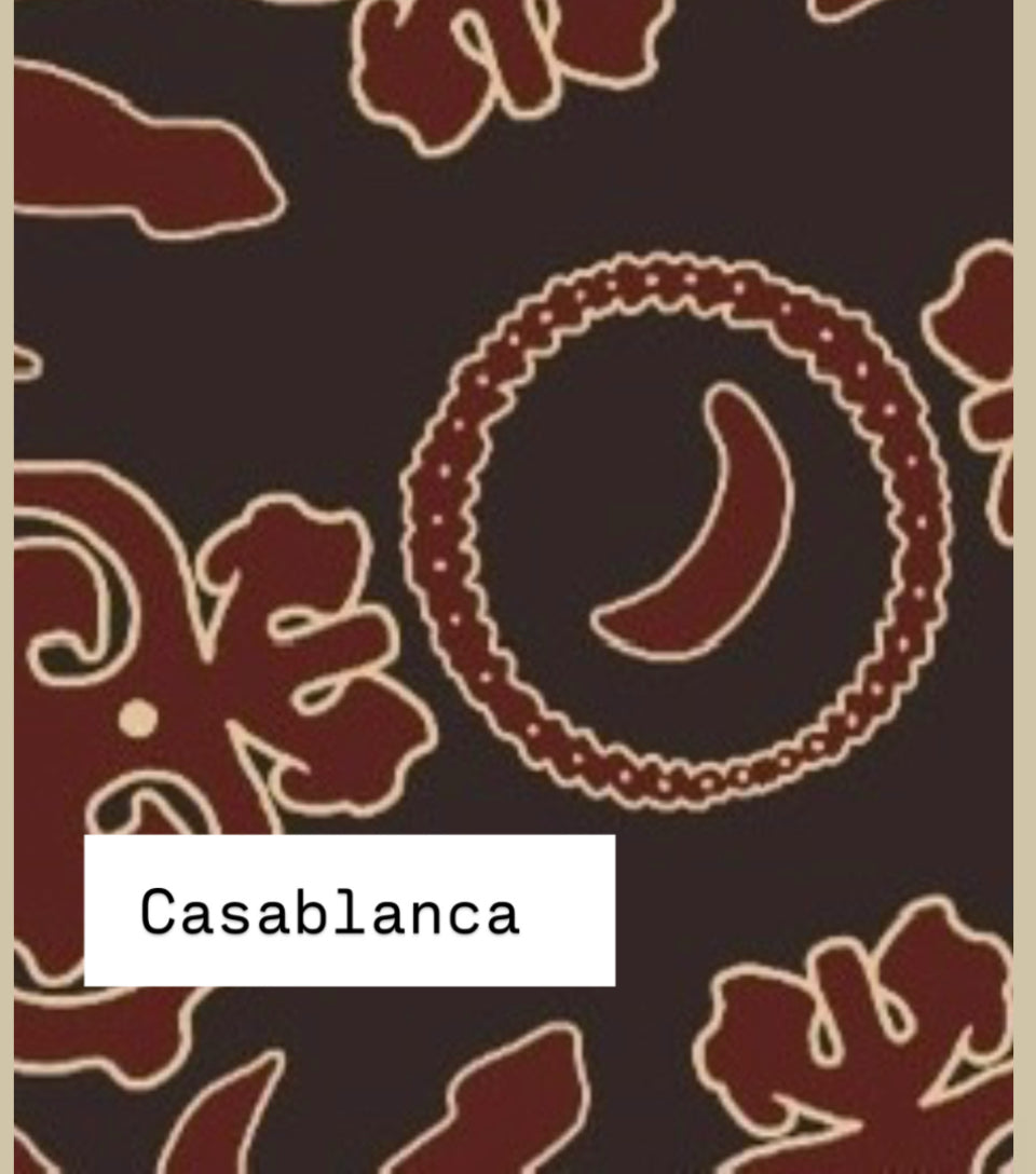 Long caftan dress with belt Baroc Boutique Casablanca