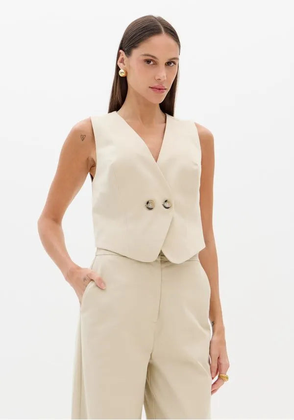 Easy tailored vest Baroc Boutique