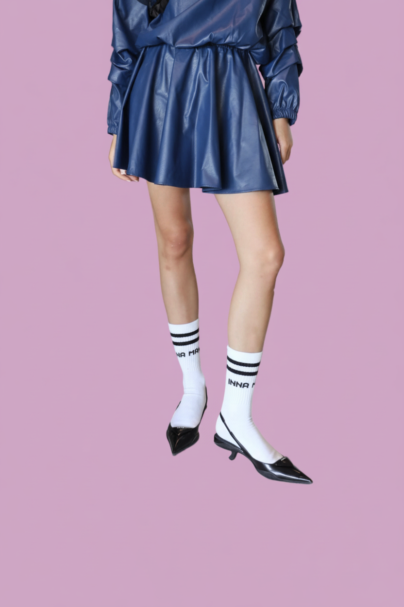 Eco leather mini skirt Baroc Boutique
