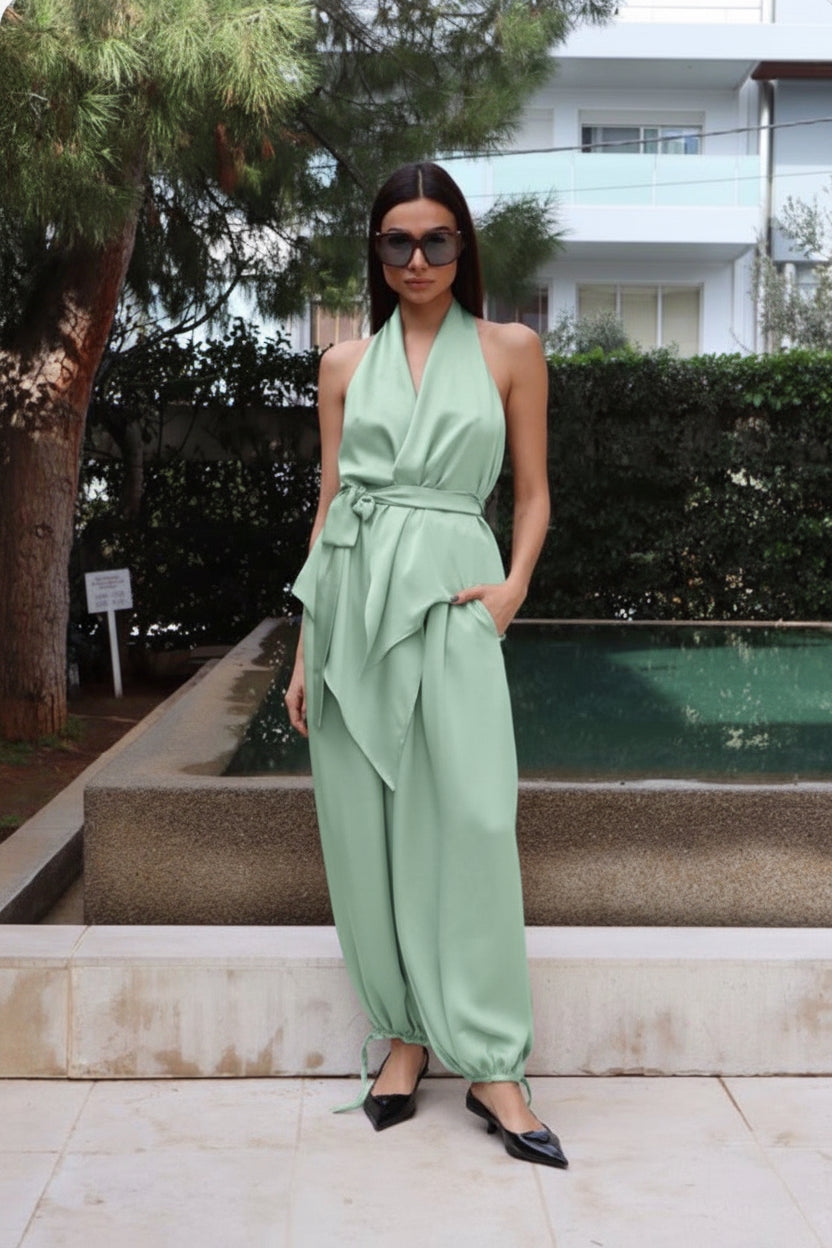 Halter neck long top Baroc Boutique