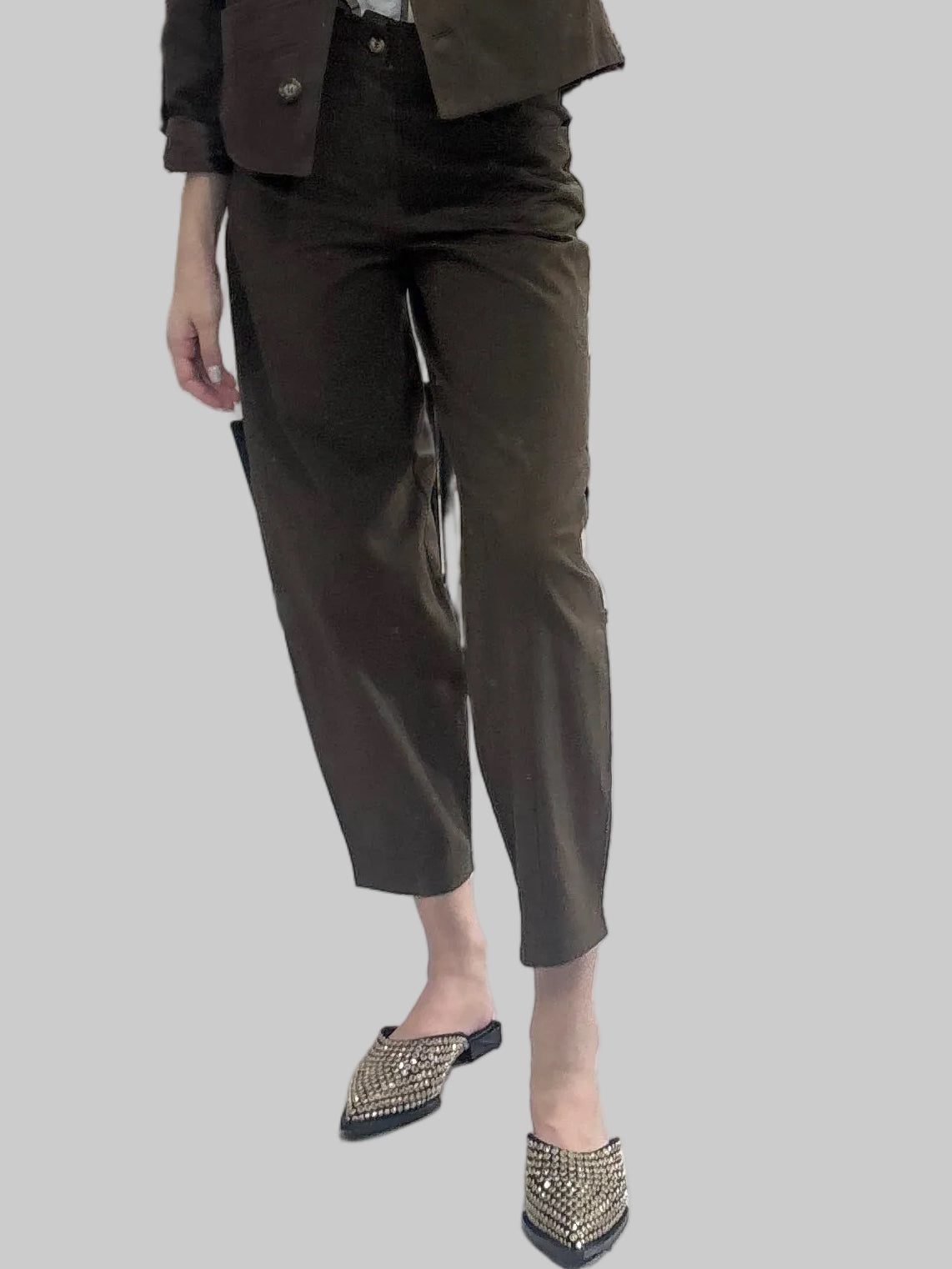 High waisted barrel pants Baroc Boutique