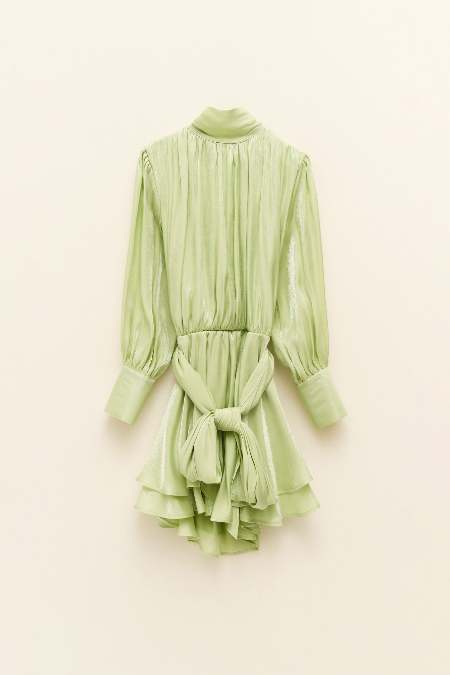 Longsleeve Short dress with ruffles Baroc Boutique