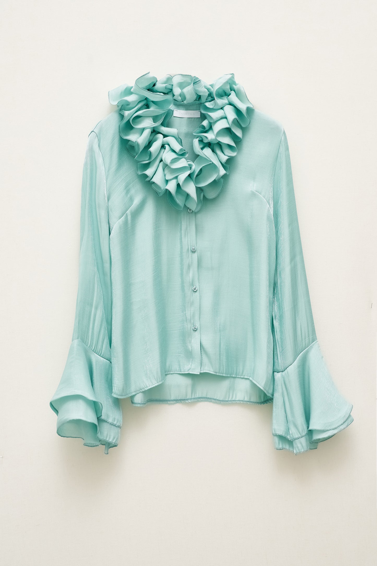 Longsleeve sheer blouse with ruffles Baroc Boutique M/L