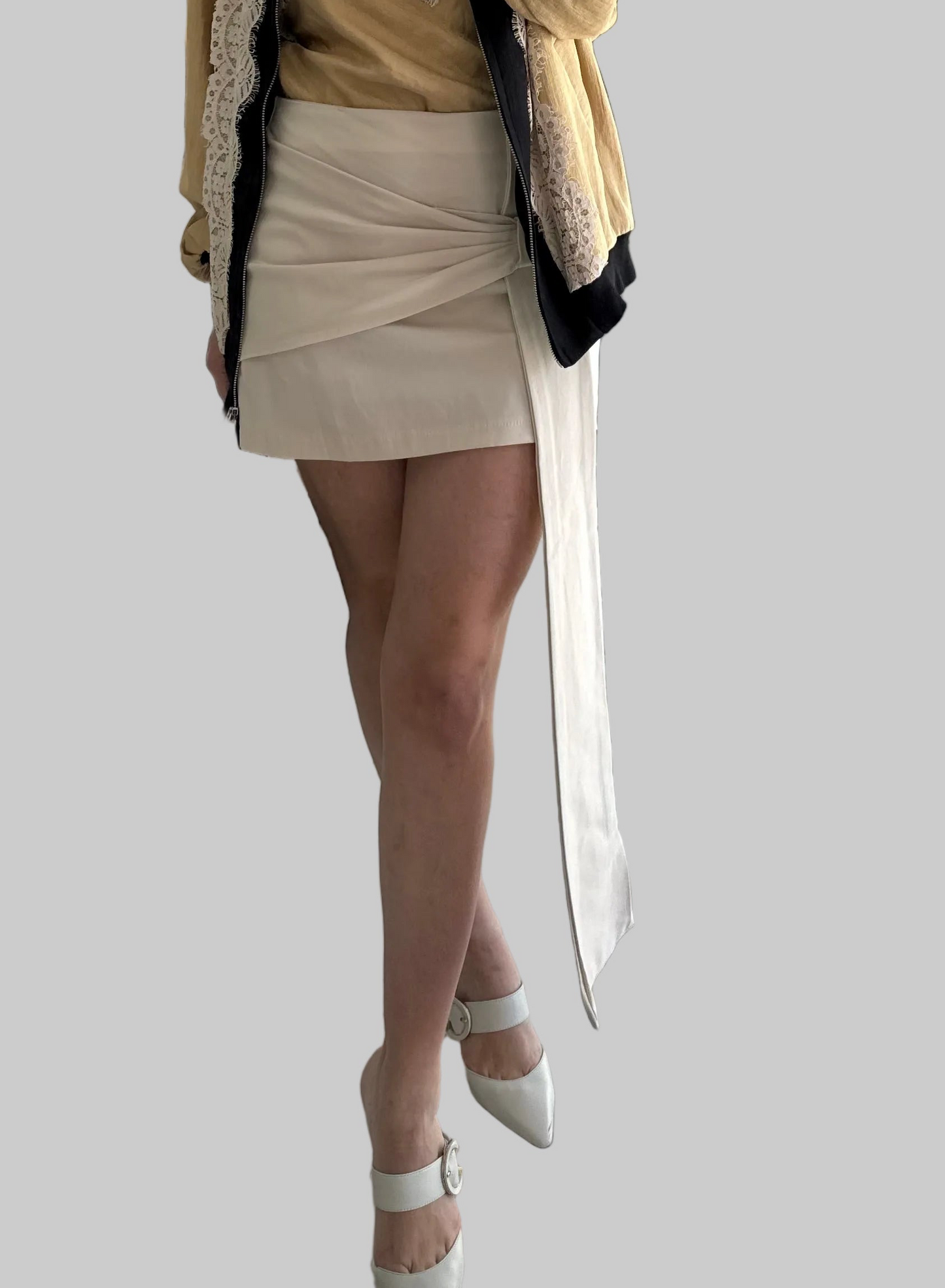 Mini skirt with a bow Baroc Boutique