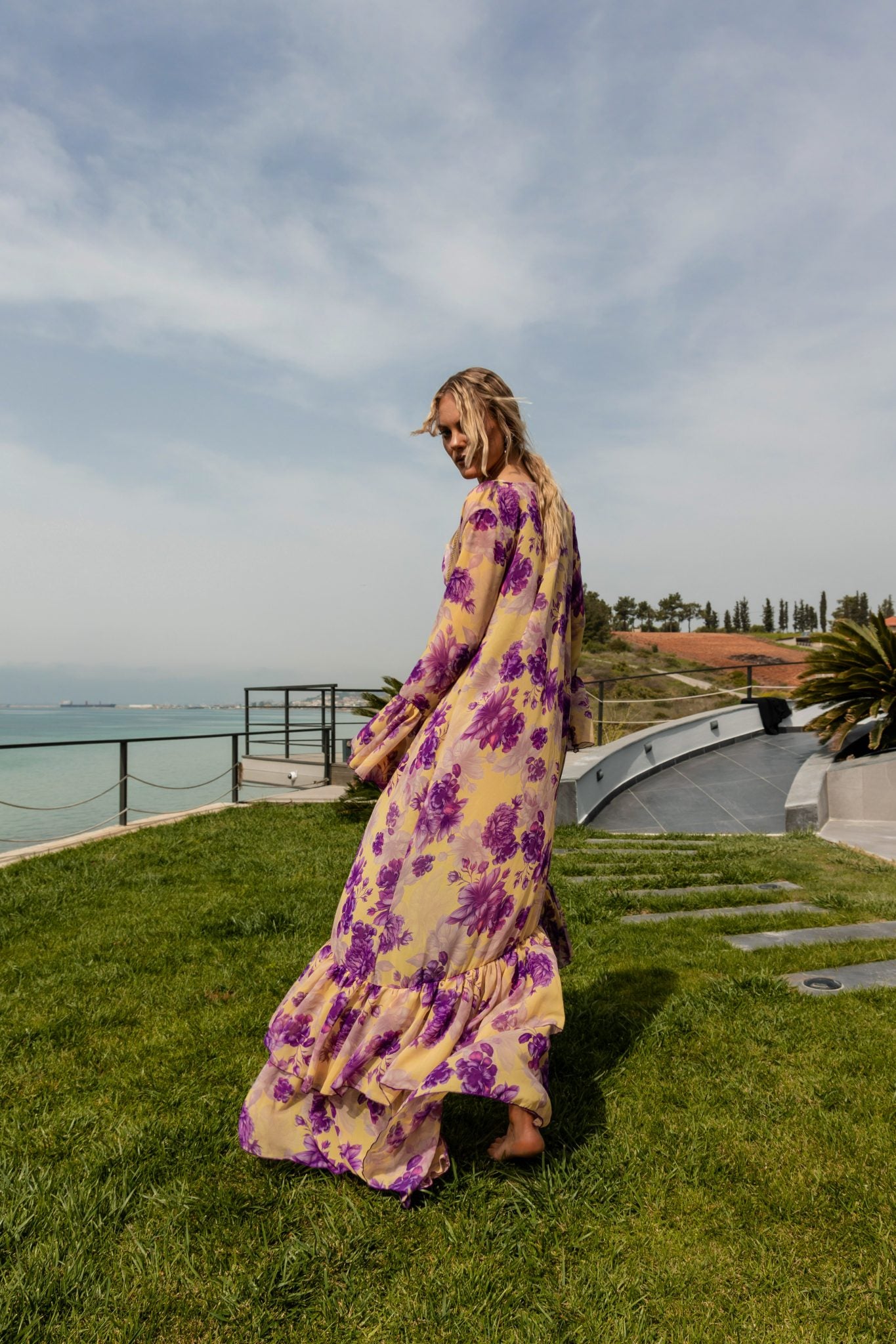 Jasmin yellow kimono Baroc Boutique ONE SIZE