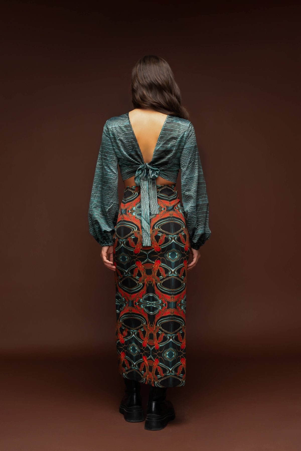 Noa wrap top Baroc Boutique S/M