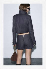 Short denim jacket Baroc Boutique