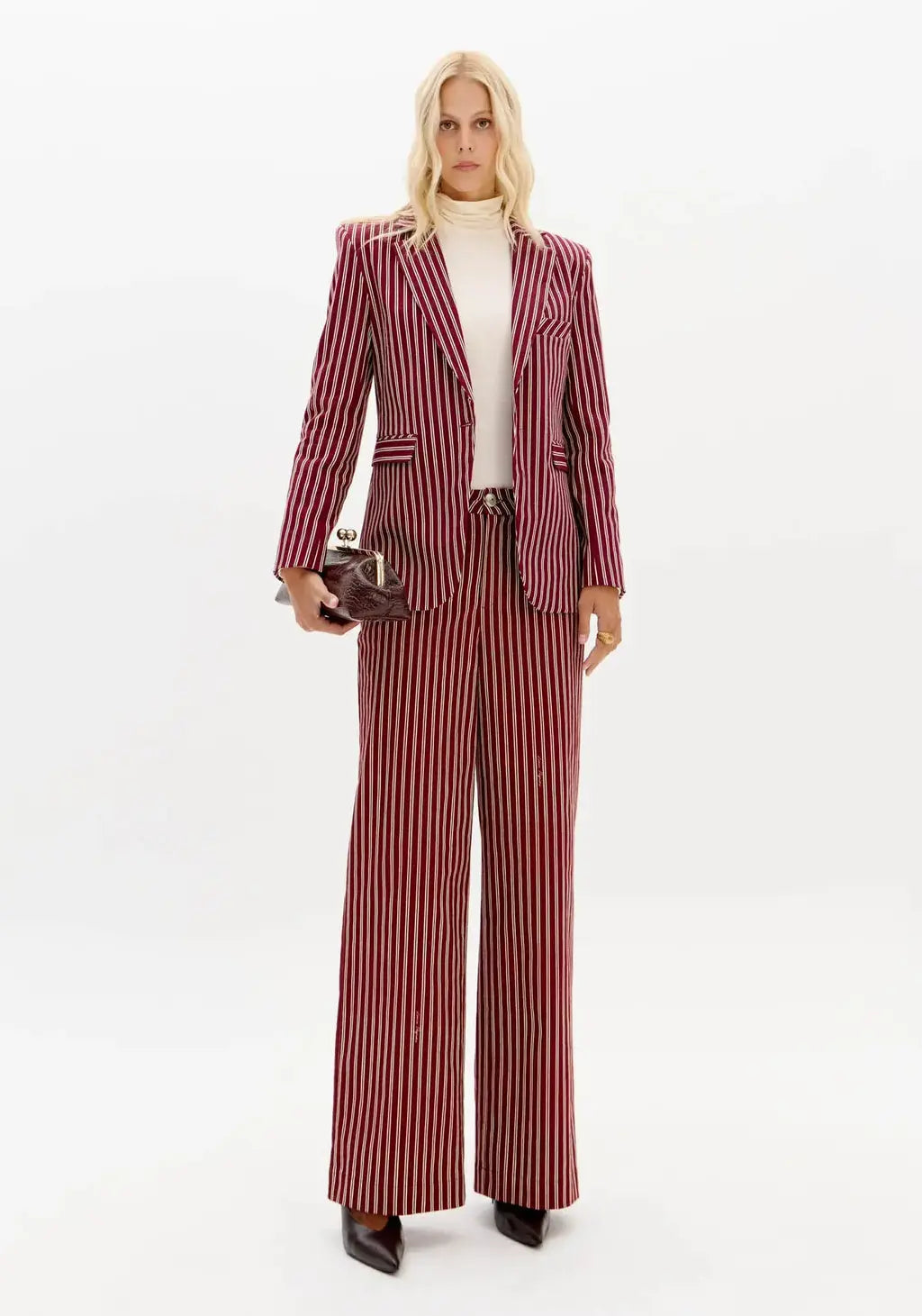 Tailored straight-leg pants Baroc Boutique
