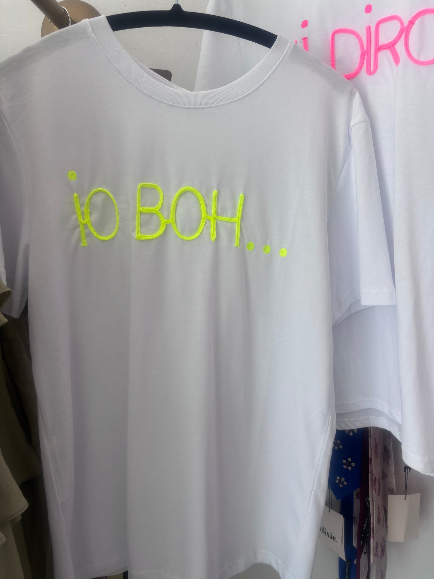 White cotton t-shirt Baroc Boutique
