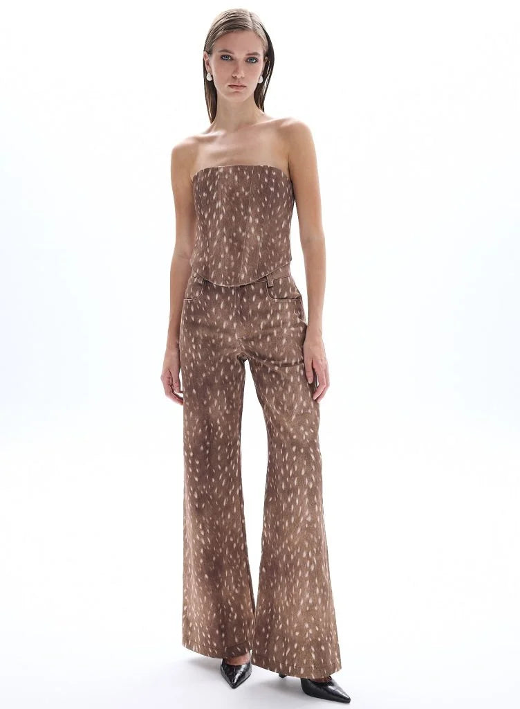 Bambi high waist denim pants