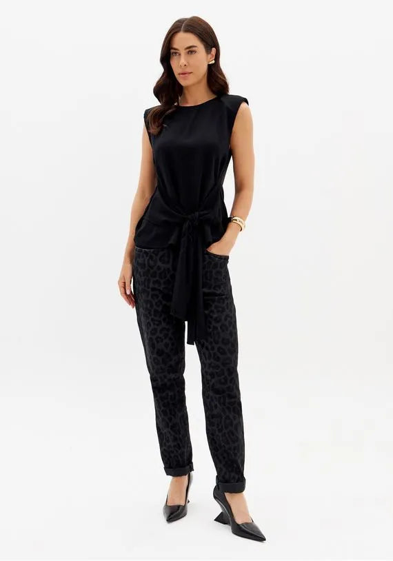 Luna mom black jeans