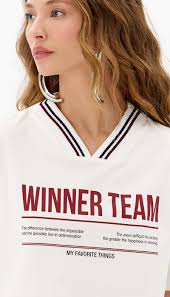 Offwhite V-neck t-shirt