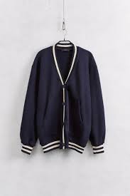 Oversize college jacket