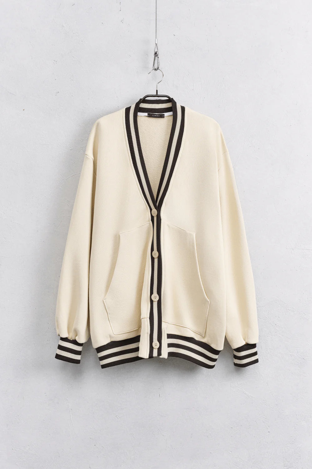 Oversize college jacket