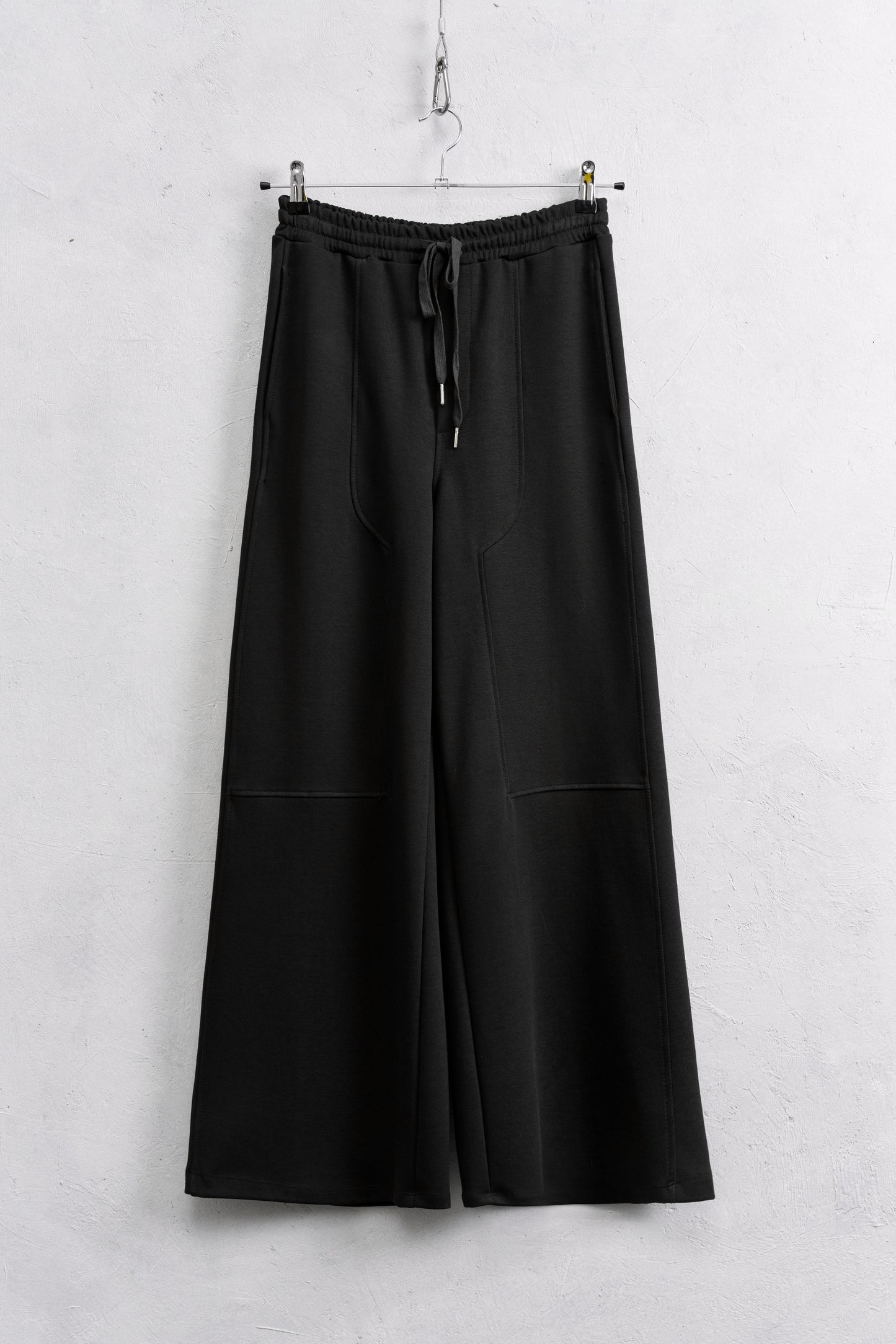Wide leg jogger pants