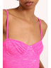 Lace sweetheart neck bralet
