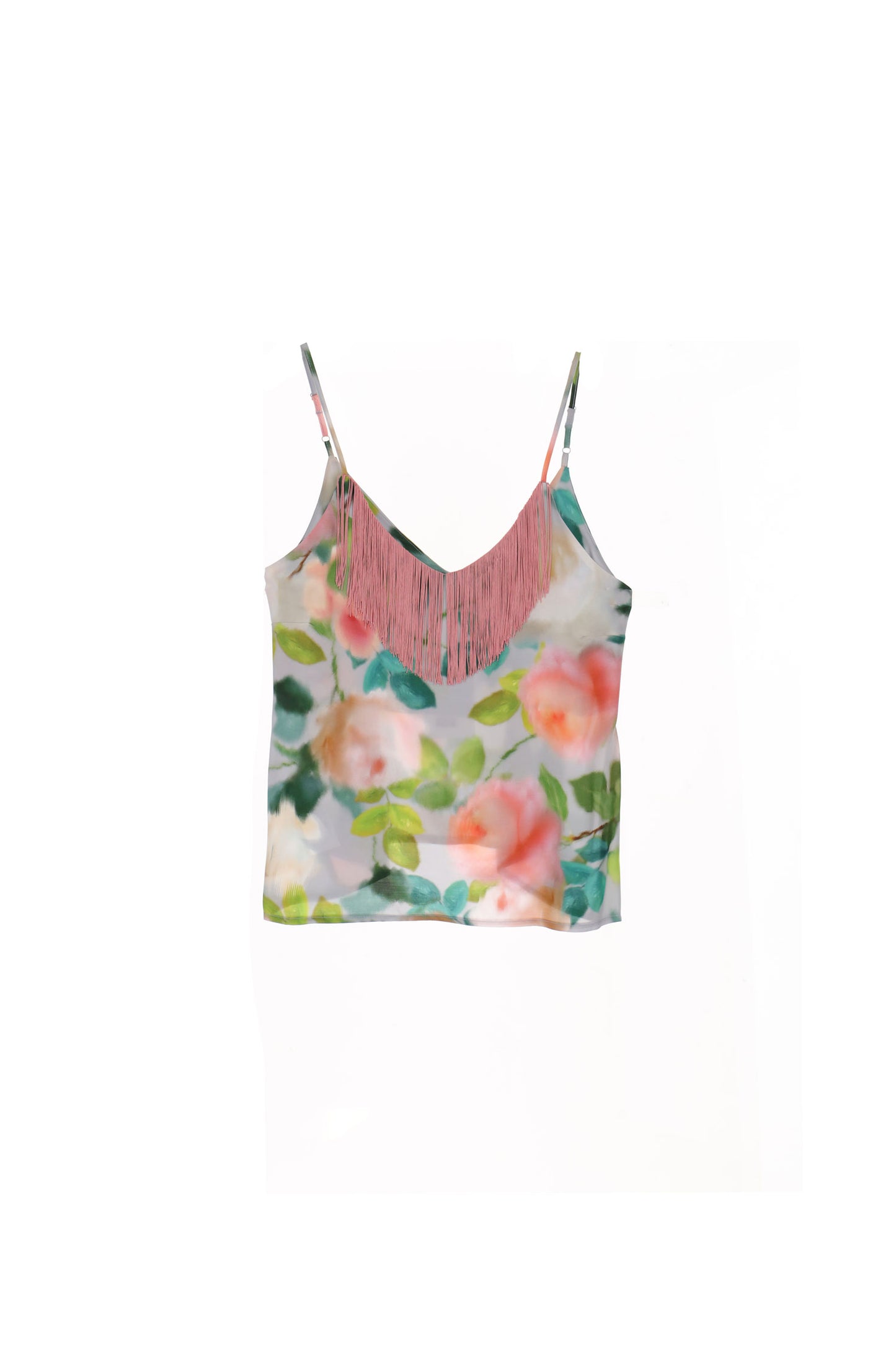 Dixie top with spaghetti straps