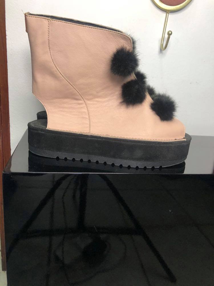Boots Popa Shoes with Bon-bon Baroc Boutique