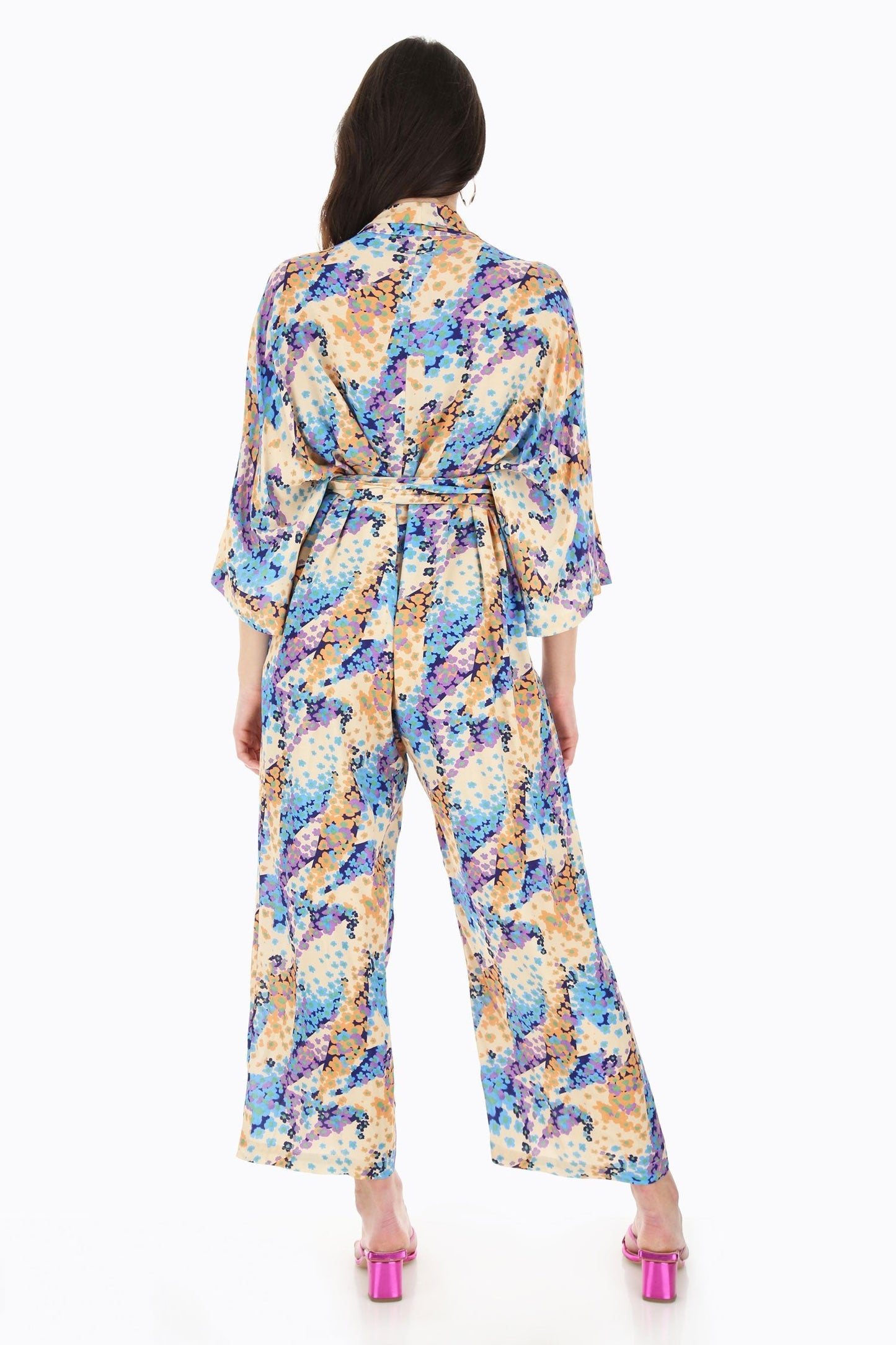 Dixie Plus Size Dixie Floral print Jumpsuit Baroc Boutique