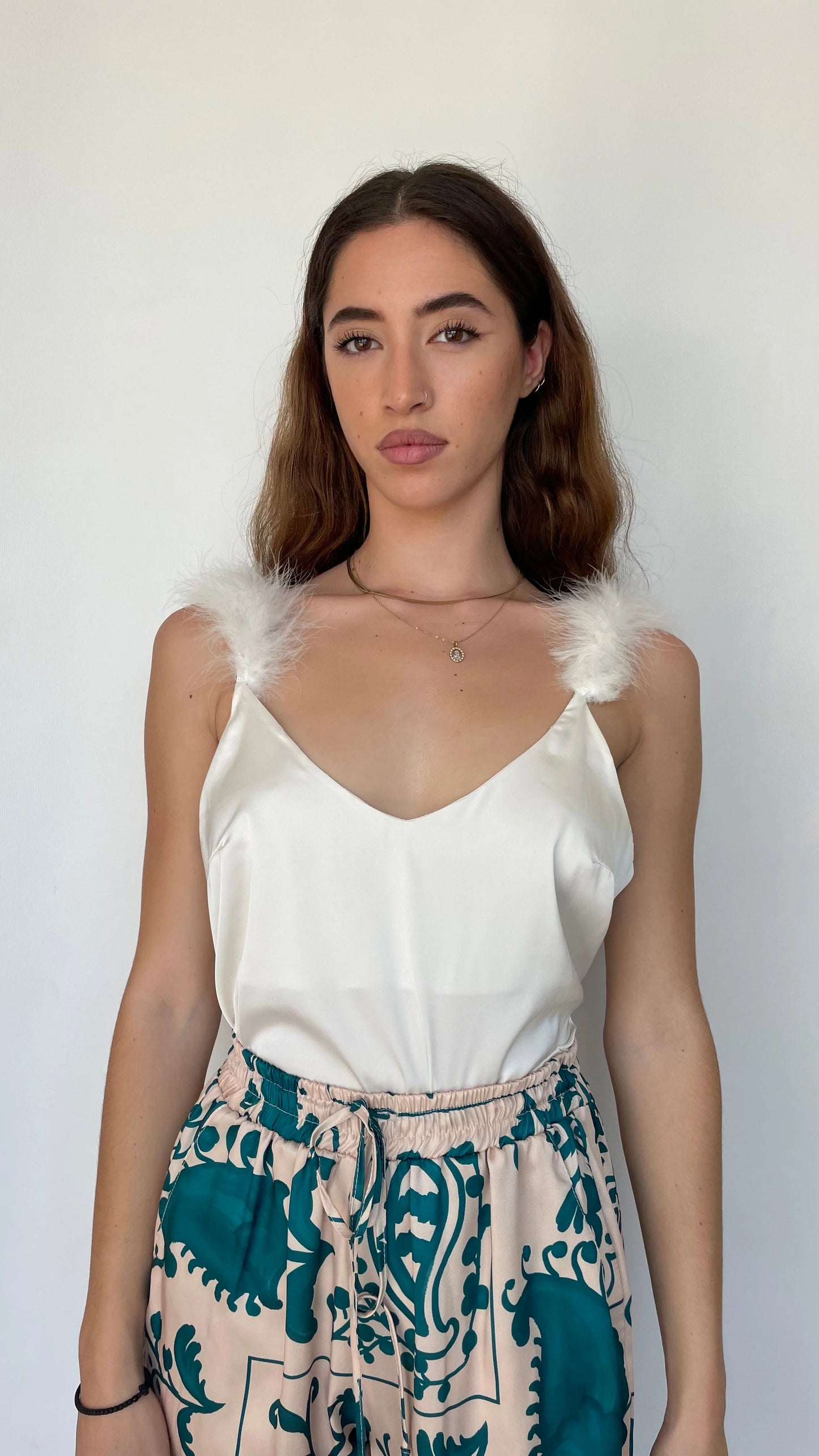 Dixie silk lingerie Top Baroc Boutique