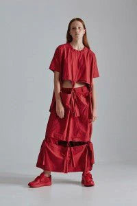 Dress Polymorphic red dress Baroc Boutique ONE SIZE / WHITE