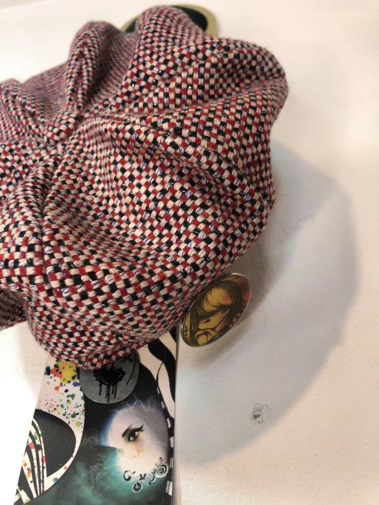 Hat Three colour beret Baroc Boutique