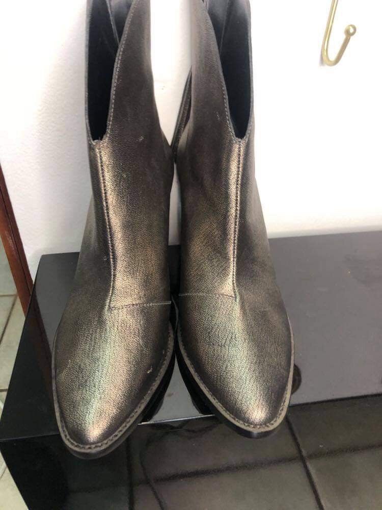 Low cut Boots Shoes Baroc Boutique Silver / 41 / Leather