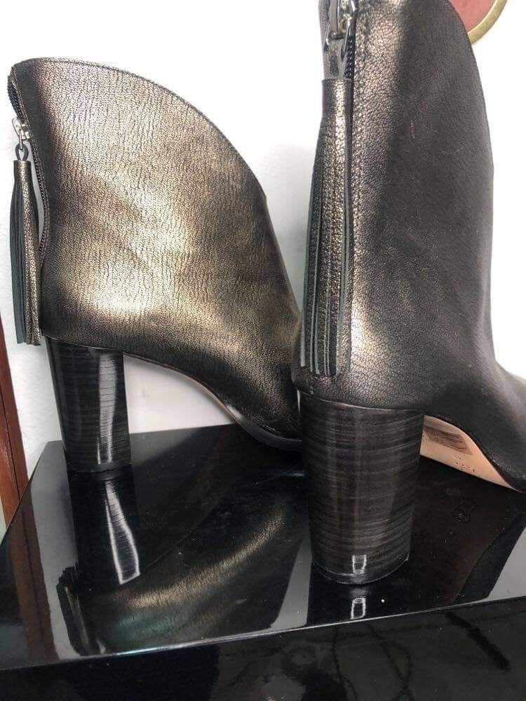 Low cut Boots Shoes Baroc Boutique Silver / 41 / Leather
