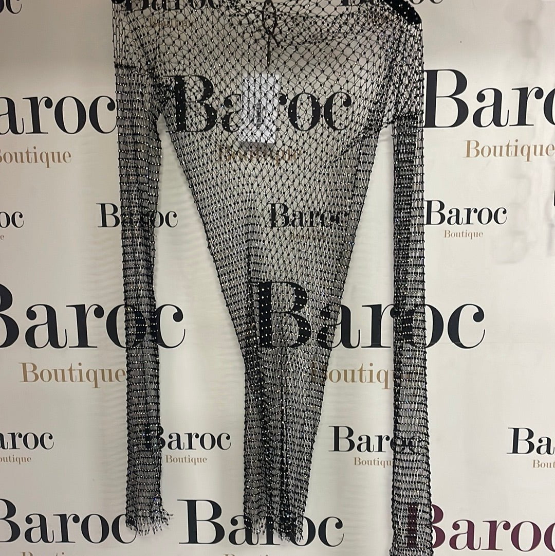 Online collection net dress Baroc Boutique ONE SIZE / BLACK