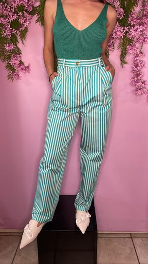 Pants Striped balloon Trouser Baroc Boutique