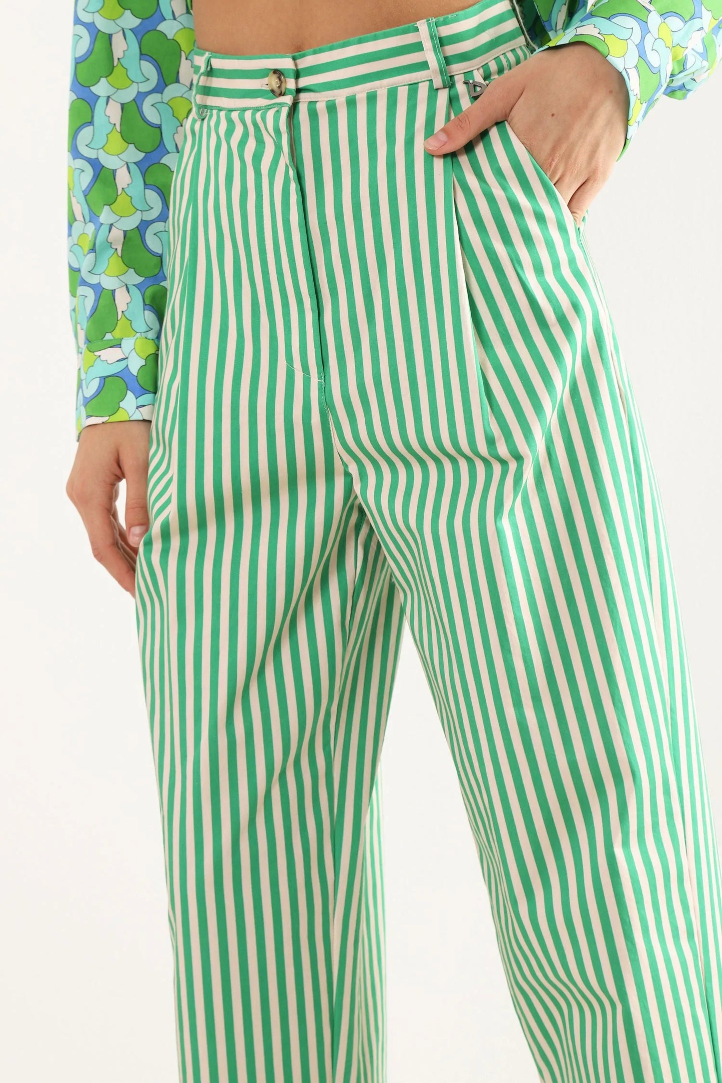 Pants Striped balloon Trouser Baroc Boutique